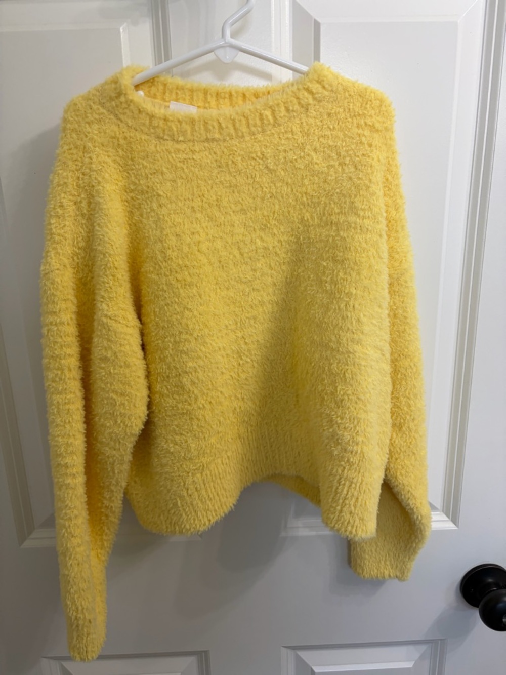 Gap kids Cozy Fuzzy Yellow SOFT sweater - Sz M